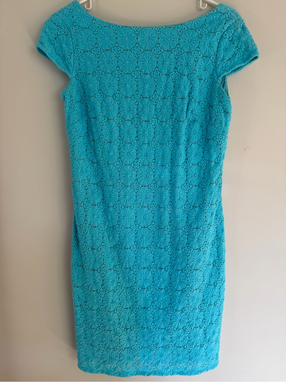 Lilly Pulitzer Jeanette Shift Dress Daisy Lace 2